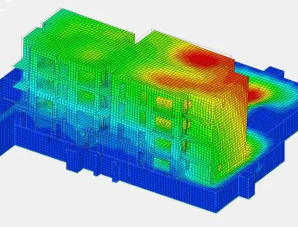Modélisation 3D structure issue de la plaquette NAC Ingénierie